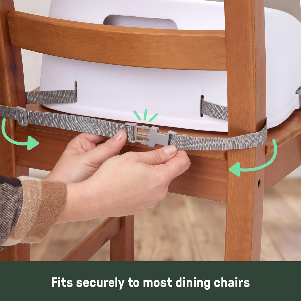 Ingenuity SmartClean - Asiento elevador para mesa de comedor con co...