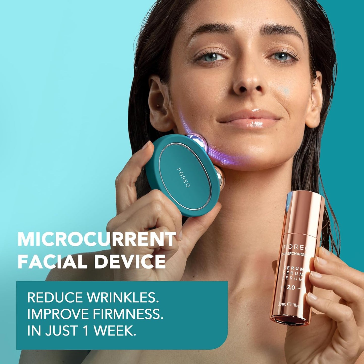 FOREO Bear 2 Dispositivo Facial Avanzado de Microcorriente para Lif...