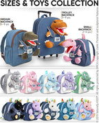 Naturally KIDS Maleta para niños pequeños con. Juguete de dinosauri...