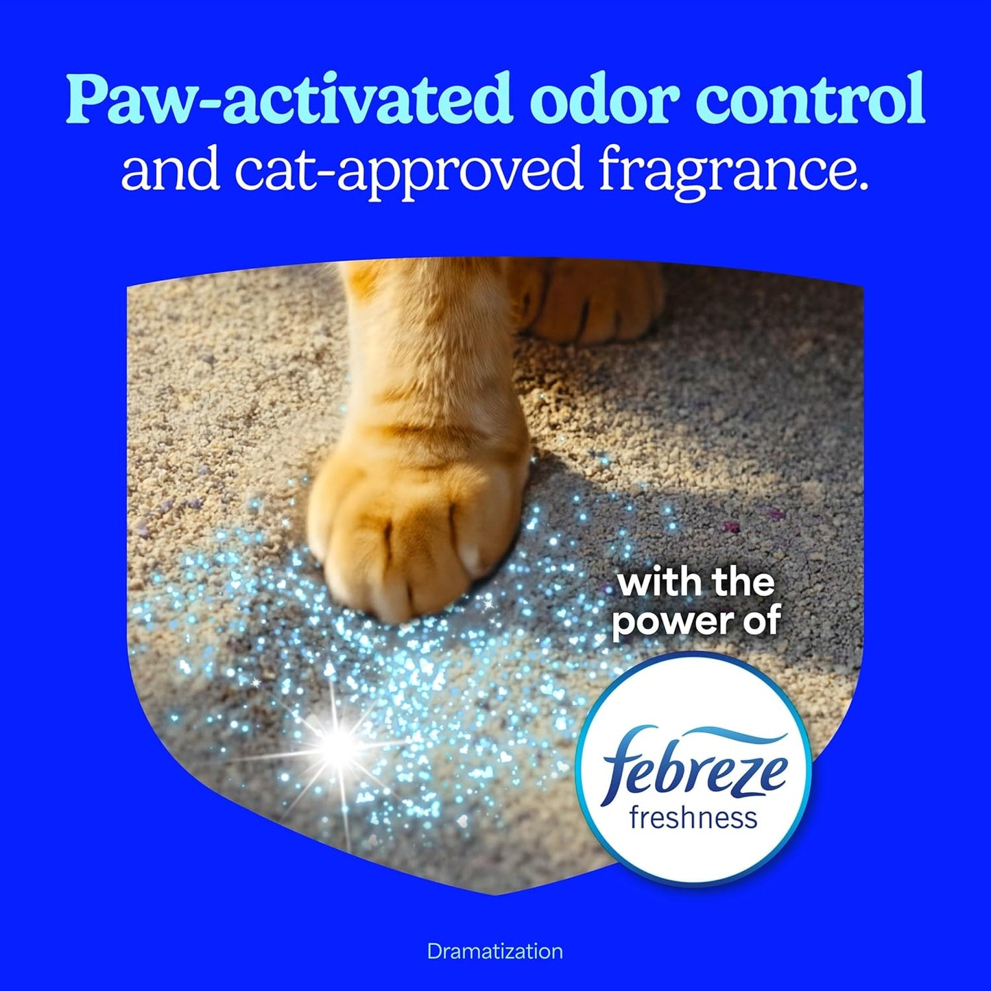 Fresh Step Advanced Ever Fresh - Arena aglutinante para gatos con f...