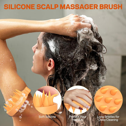 Exfoliante para el Cuero Cabelludo, Exfoliante para el Cuero Cabelludo con Aceite de Semilla de Calabaza con Biotina y Romero, Desintoxicante del Cuero Cabelludo Sin Sulfatos para Cuero