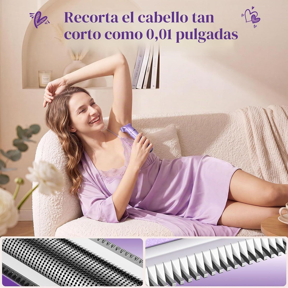 Risina Recortadora de bikini 5 en 1 para mujer, regalos para mujer,...
