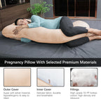 MOON PARK - Almohadas de embarazo y maternidad de cuerpo completo p...