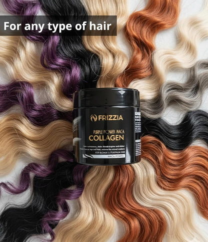 Frizzia Mascarilla capilar ULTRA Colágeno, FÁCIL de usar. Con aceit...