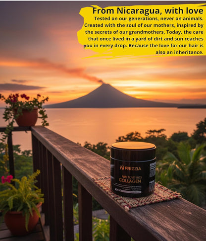 Frizzia Mascarilla capilar ULTRA Colágeno, FÁCIL de usar. Con aceit...