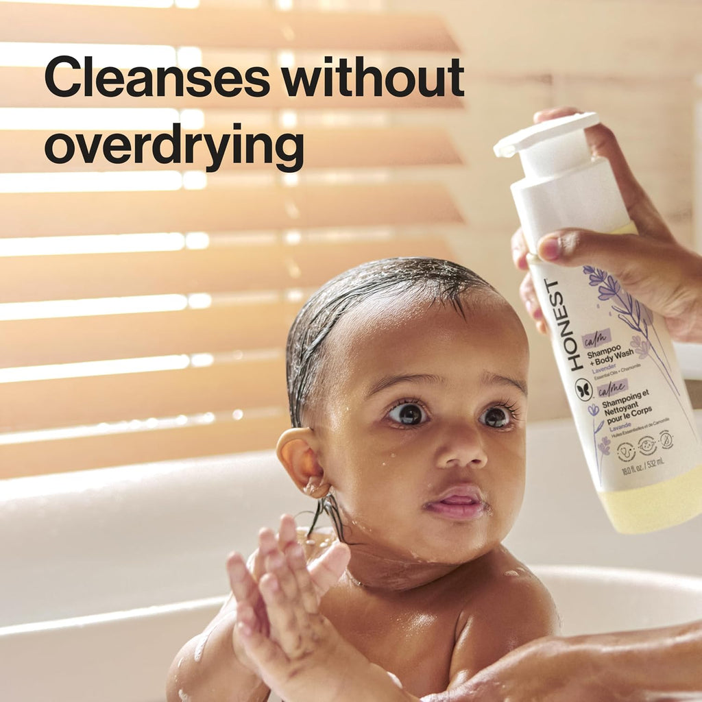 The Honest Company Champú y gel de baño, sin lágrimas, Lavender Cal...