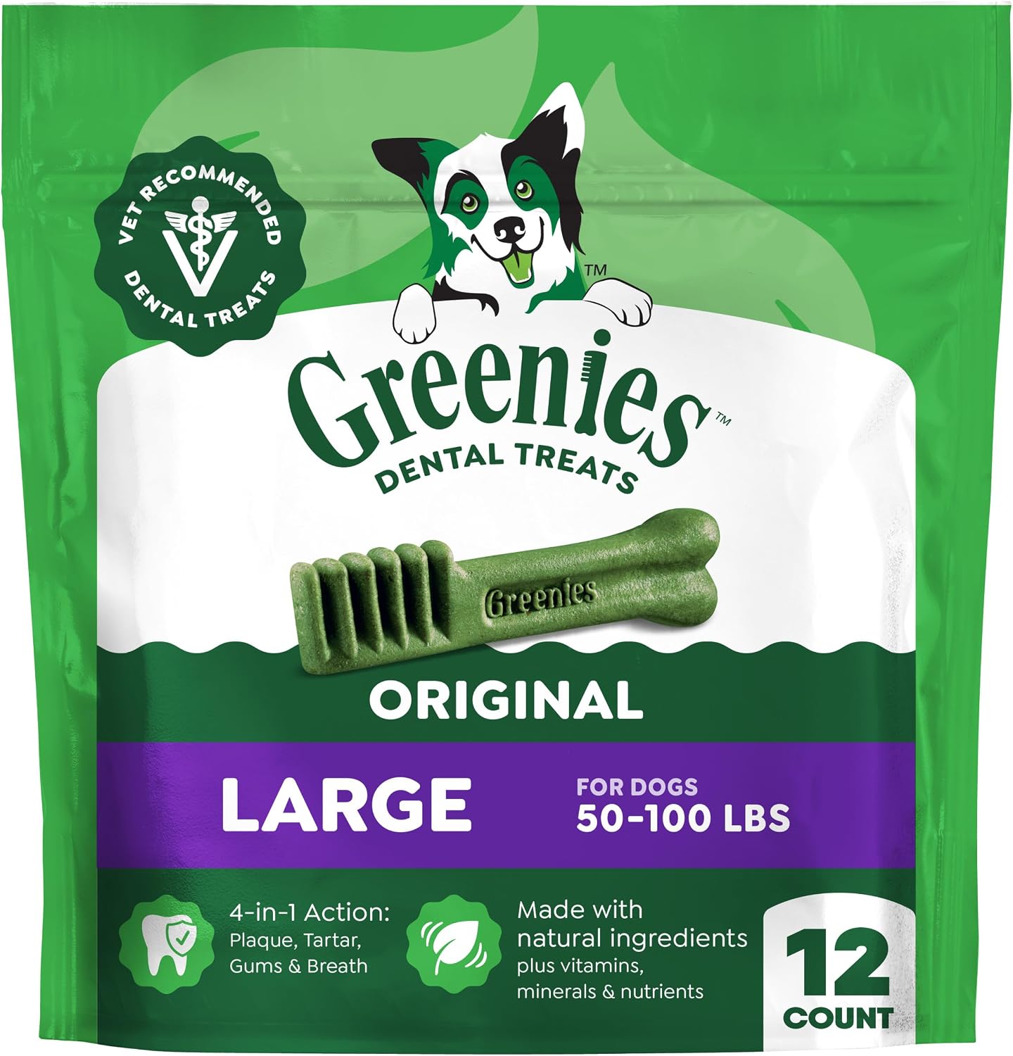 GREENIES - Golosinas naturales originales para la salud dental de p...