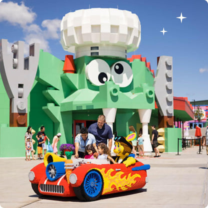 Wonderbox LEGOLAND New York Resort Tickets Caja de regalo, 2 entradas para el parque temático, experiencia de regalo para niños y familias