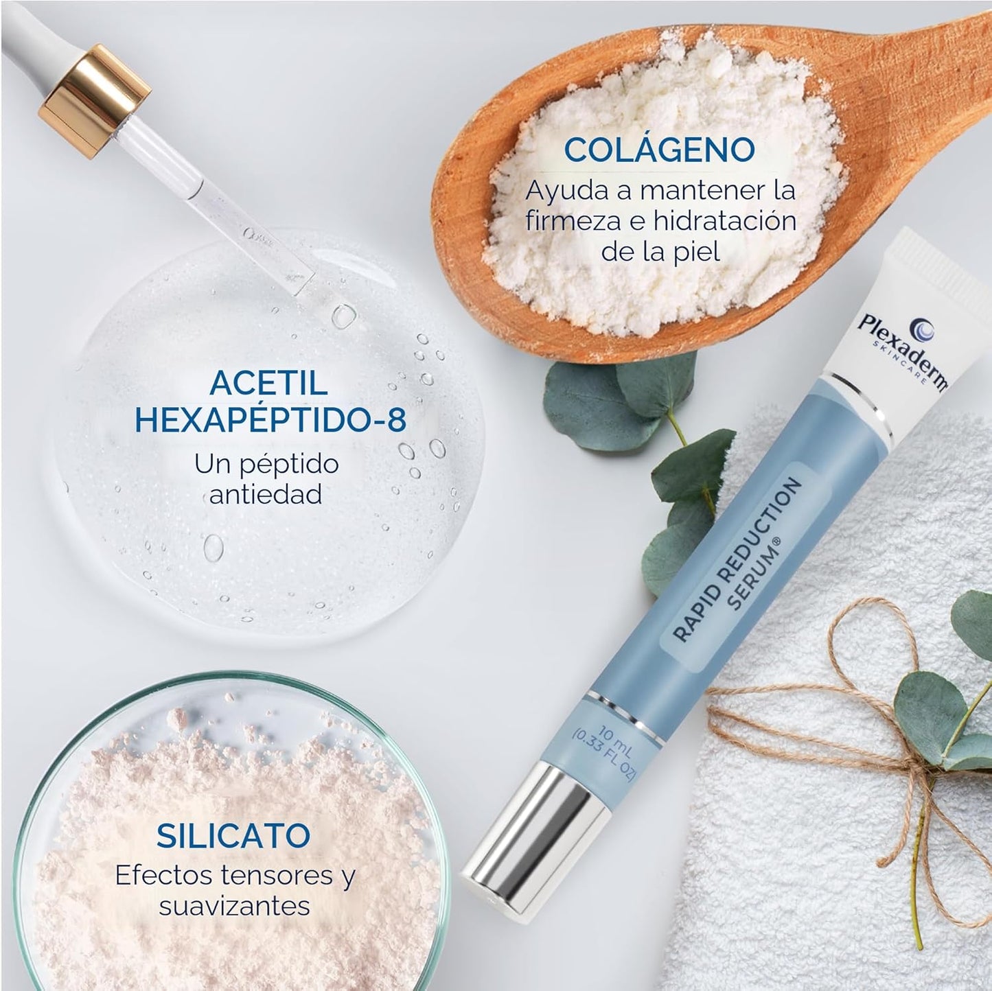 Plexaderm Suero de ojos de reducción rápida: reduce visiblemente la...