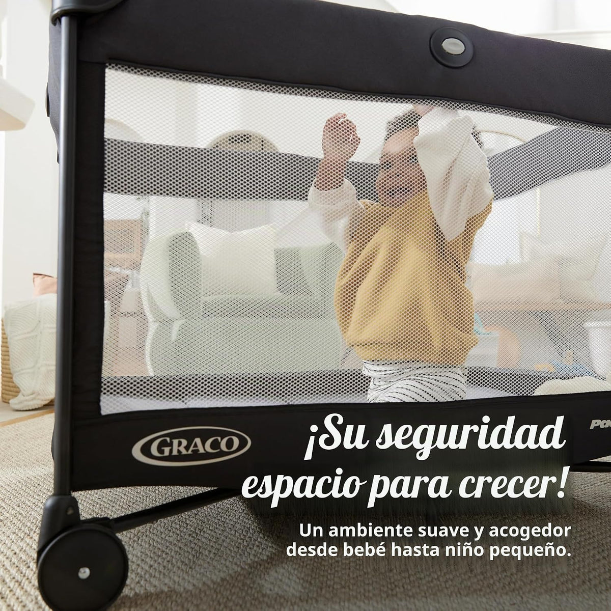 Parque infantil Graco On the Go Zip Pack 'n Play, color lila Mod |...