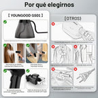 GS01 Vaporizador de ropa de mano, tanque de agua grande de 13.5 fl...