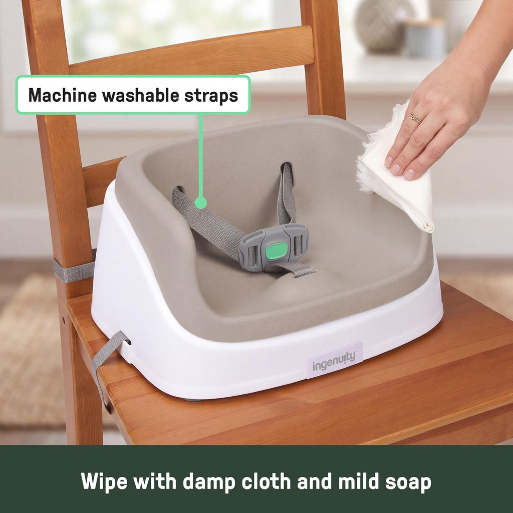 Ingenuity SmartClean - Asiento elevador para mesa de comedor con co...