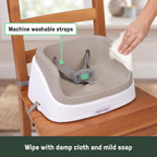 Ingenuity SmartClean - Asiento elevador para mesa de comedor con co...