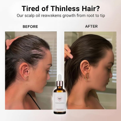 Golab Beauty Aceite para el cabello, tratamiento para el cuero cabelludo de romero, orgánico, vegano, crecimiento y reparación para puntas abiertas y tratamiento del cuero cabelludo seco