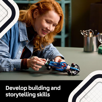 LEGO Speed Champions Visa Cash App RB VCARB 01 F1 Kit de modelos de autos de carreras – Juegos de construcción para adultos, mayores de 18 años con características realistas – Manualidades de bricolaje para exhibición – Ideas de regalo para fanáticos de l