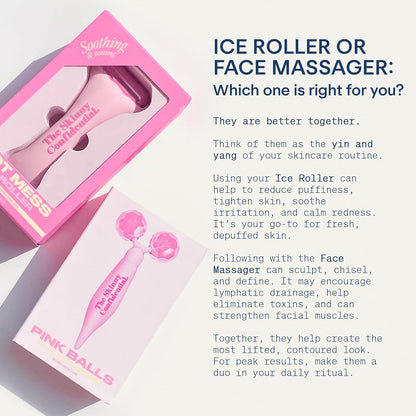 The Skinny Confidential Rodillo facial \u2013 Masajeador de ojos y...