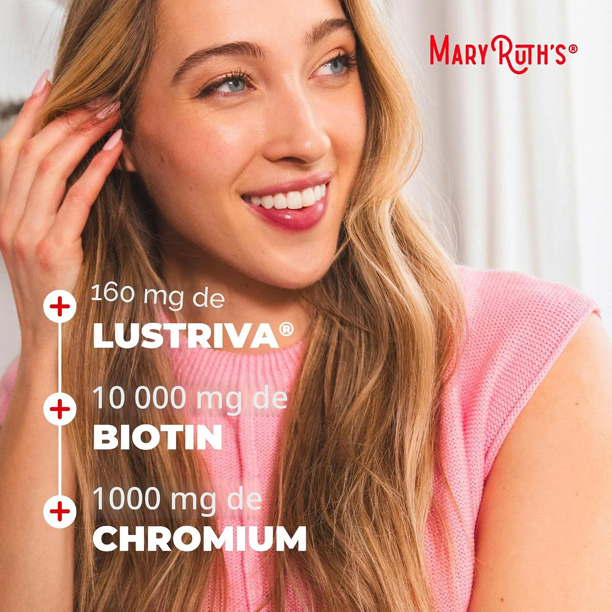 MaryRuth's Multivitamina Líquida+Crecimiento del Cabello | Clín...