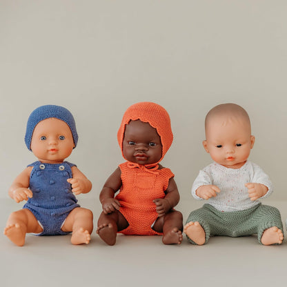 Muñeca de bebé recién nacida Miniland, anatómicamente correcta, 12....