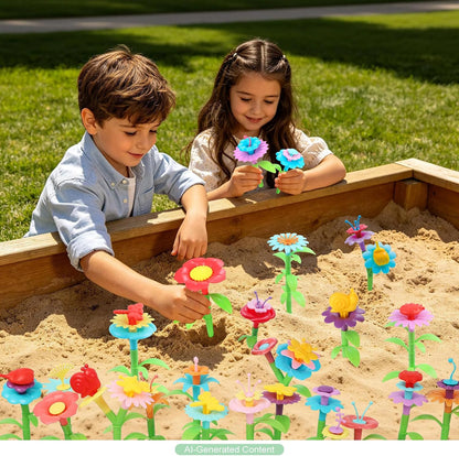IQKidz Juguetes para niñas de 2 a 4 años de edad, construcción de j...