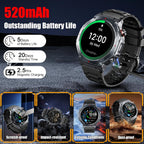 Reloj inteligente para hombre, 1.43" AMOLED Militar SmartWatch...