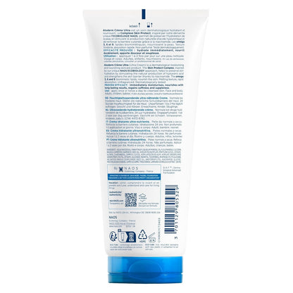 Bioderma Atoderm Bálsamo intensivo, crema corporal nutritiva para pieles sensibles muy secas, 6.8 onzas líquidas