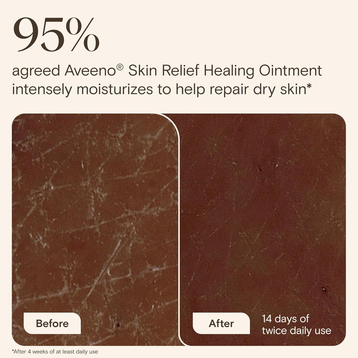 Aveeno Pomada curativa para aliviar la piel, protector de piel de 72 horas con triple avena y manteca de karité para piel extra seca, agrietada y sensible, sin fragancia y multiusos para labios, 7.2