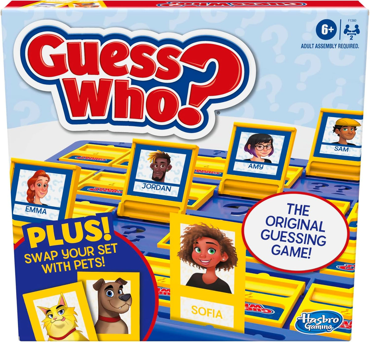 Hasbro Gaming - Juego de mesa con personas y tarjetas para mascotas...