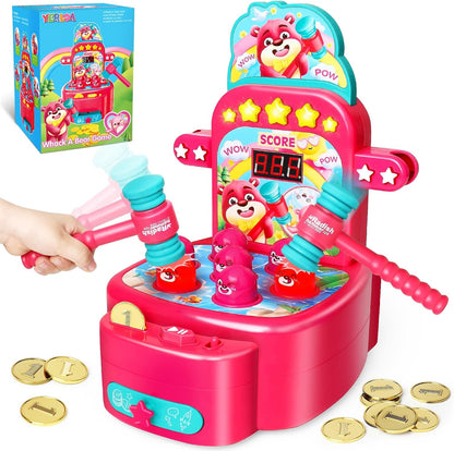 Yerloa Juego Whack para niños pequeños de 2, 3, 4, 5 años, r