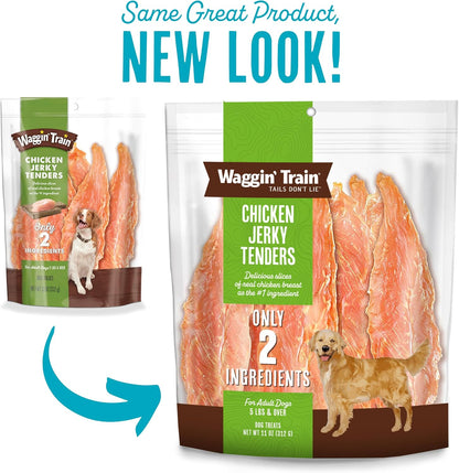 Waggin' Train Golosinas para perros, sin granos, ingredientes l...