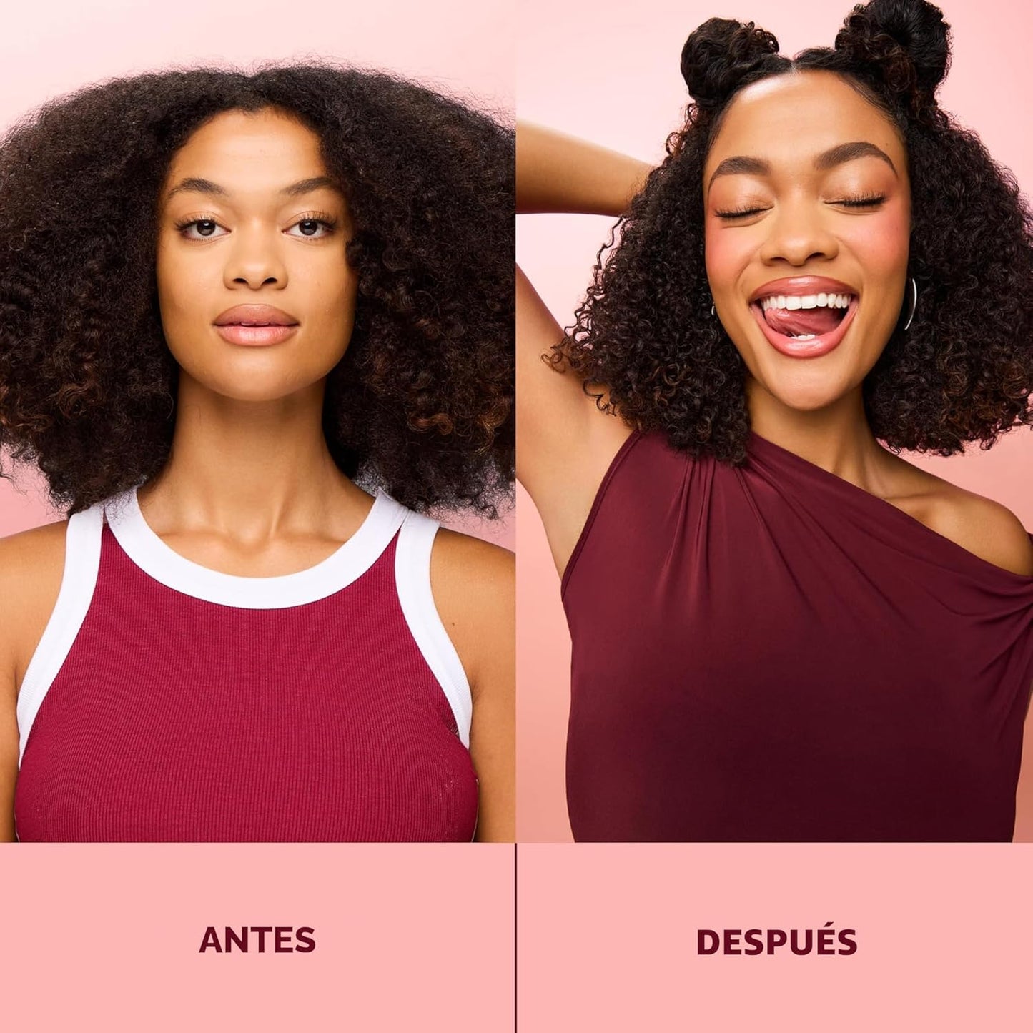 Espuma para rizos SheaMoisture de coco y hibisco para control del e...