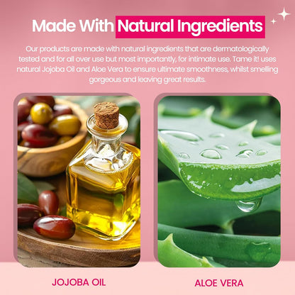 WooWoo Crema natural de depilación íntima - Removedor de pelo vegan...