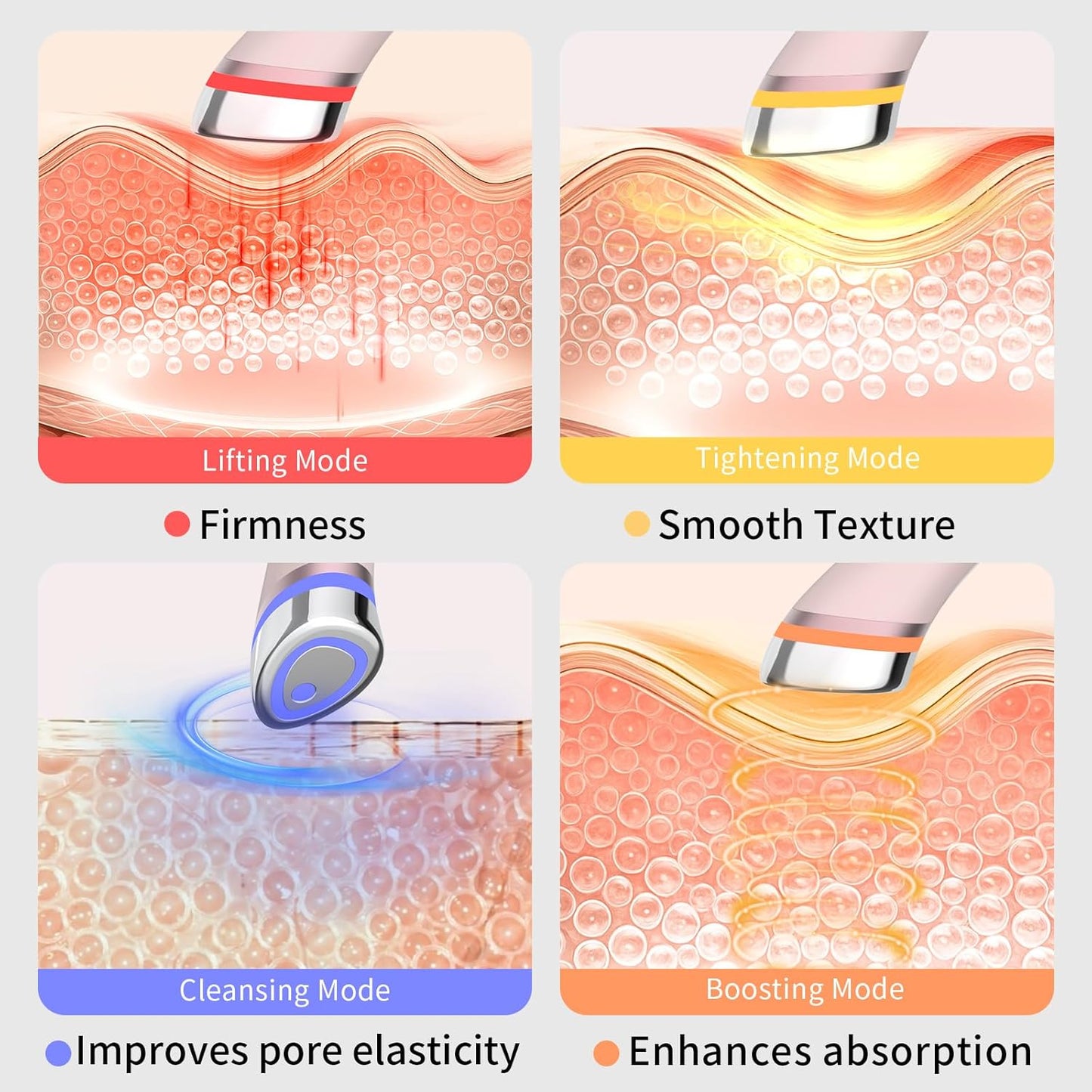 Dispositivo de estiramiento facial 8 en 1 para apretar y levantar l...