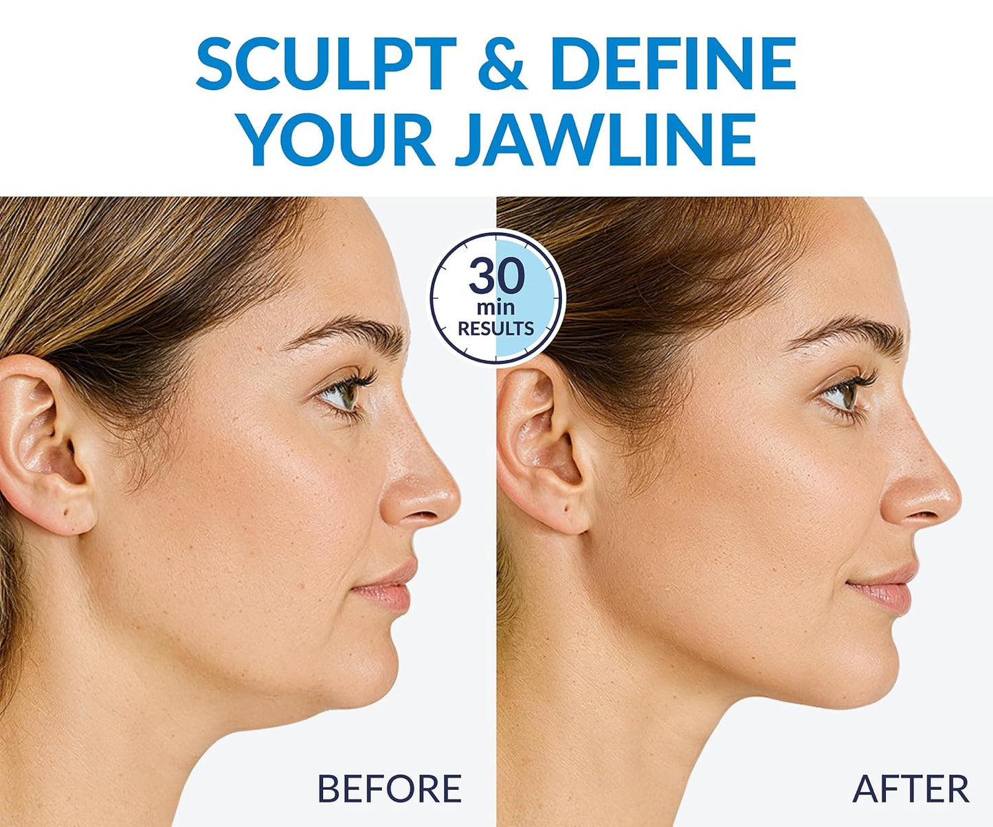 Stylia MaxiLift V-Line - Máscara facial de colágeno con elevación -...
