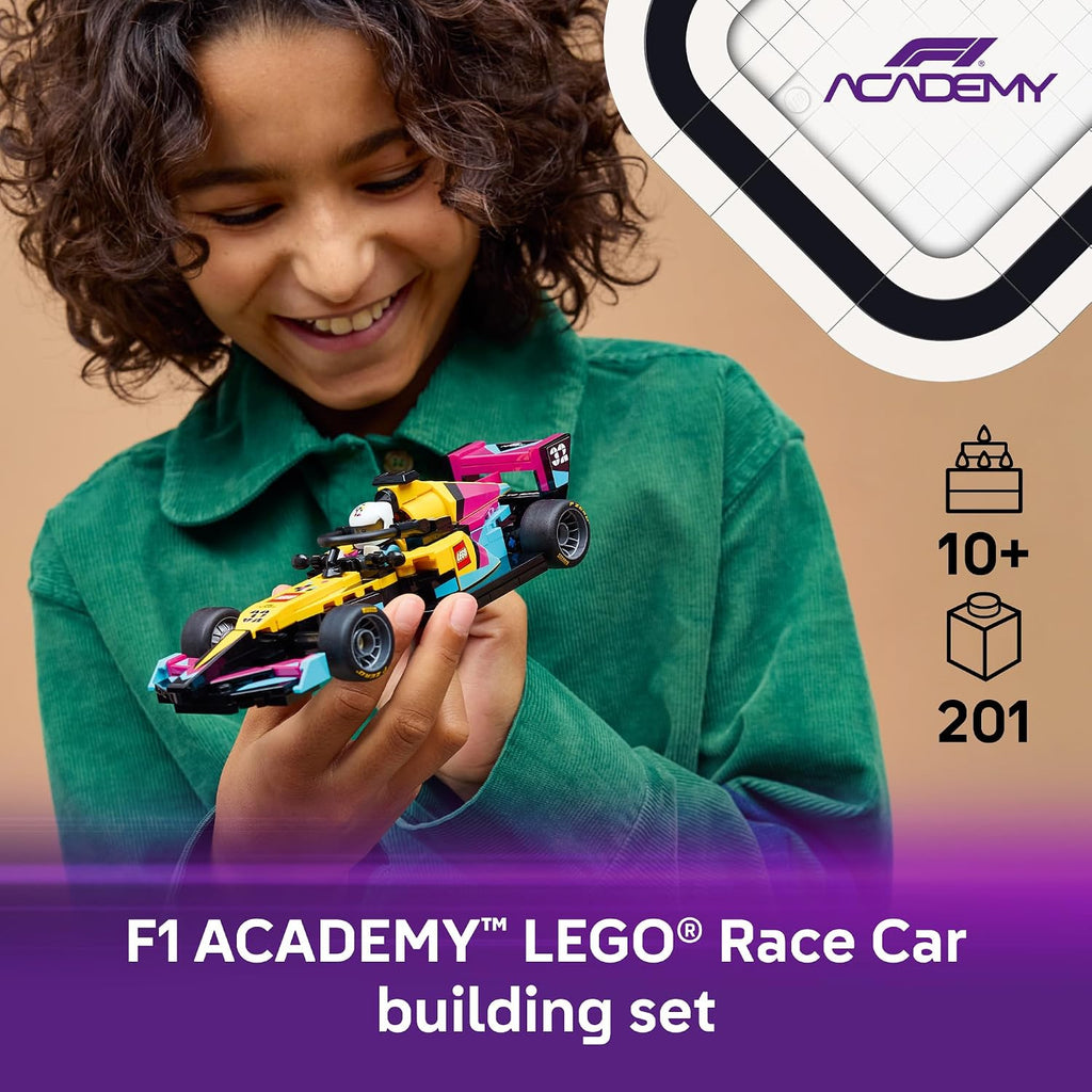 LEGO Speed Champions Vehículo de Carrera de la Academia F1 - Juguet...