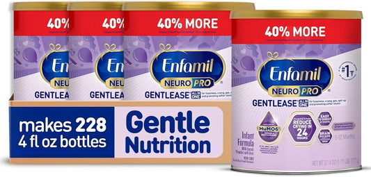 Enfamil NeuroPro Gentlease para aliviar la irritación, el llanto, g...