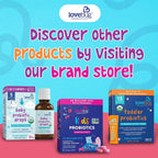 LOVEBUG Gotas probióticas para bebés, probióticos orgánicos para ap...