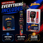 Reloj inteligente Marvel Spider-Man para niños: características div...