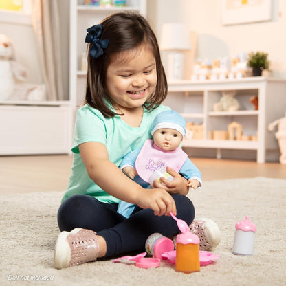 melissa &amp; doug Mine a Love tiempo para comer muñeca Accesorios...