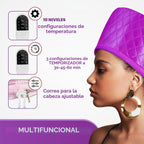 Gorro de vapor para acondicionamiento profundo con 10 niveles de ca...