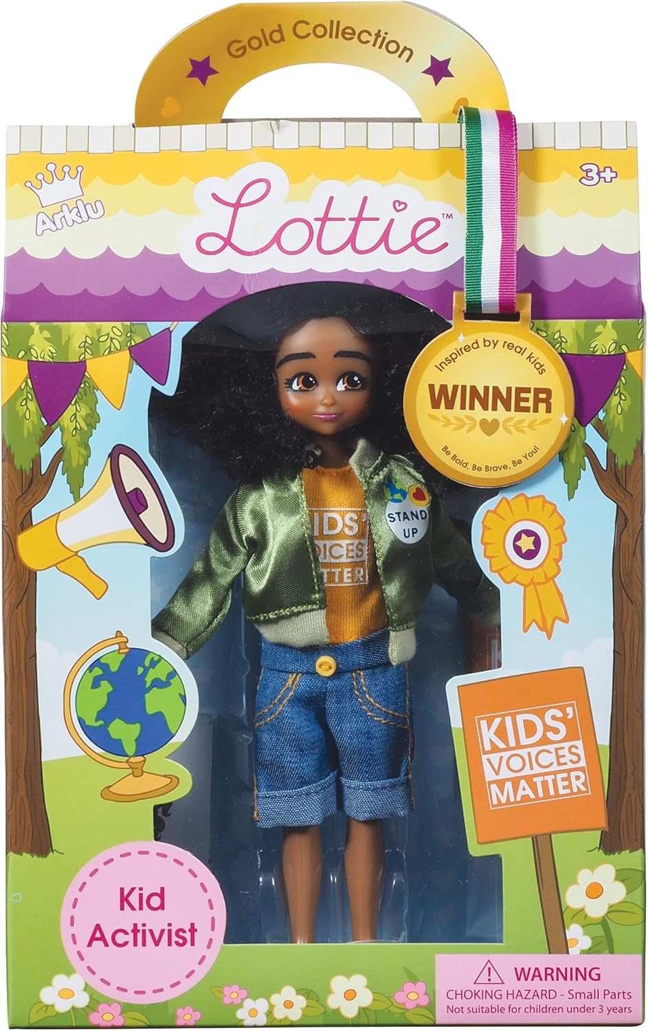 Lottie Muñeca activista infantil con accesorios inspirados en la ac...