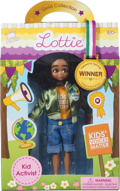 Lottie Muñeca activista infantil con accesorios inspirados en la ac...