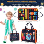 Tabla Ocupada de Juego Montessori para Niños Pequeños: Juguetes Mon...
