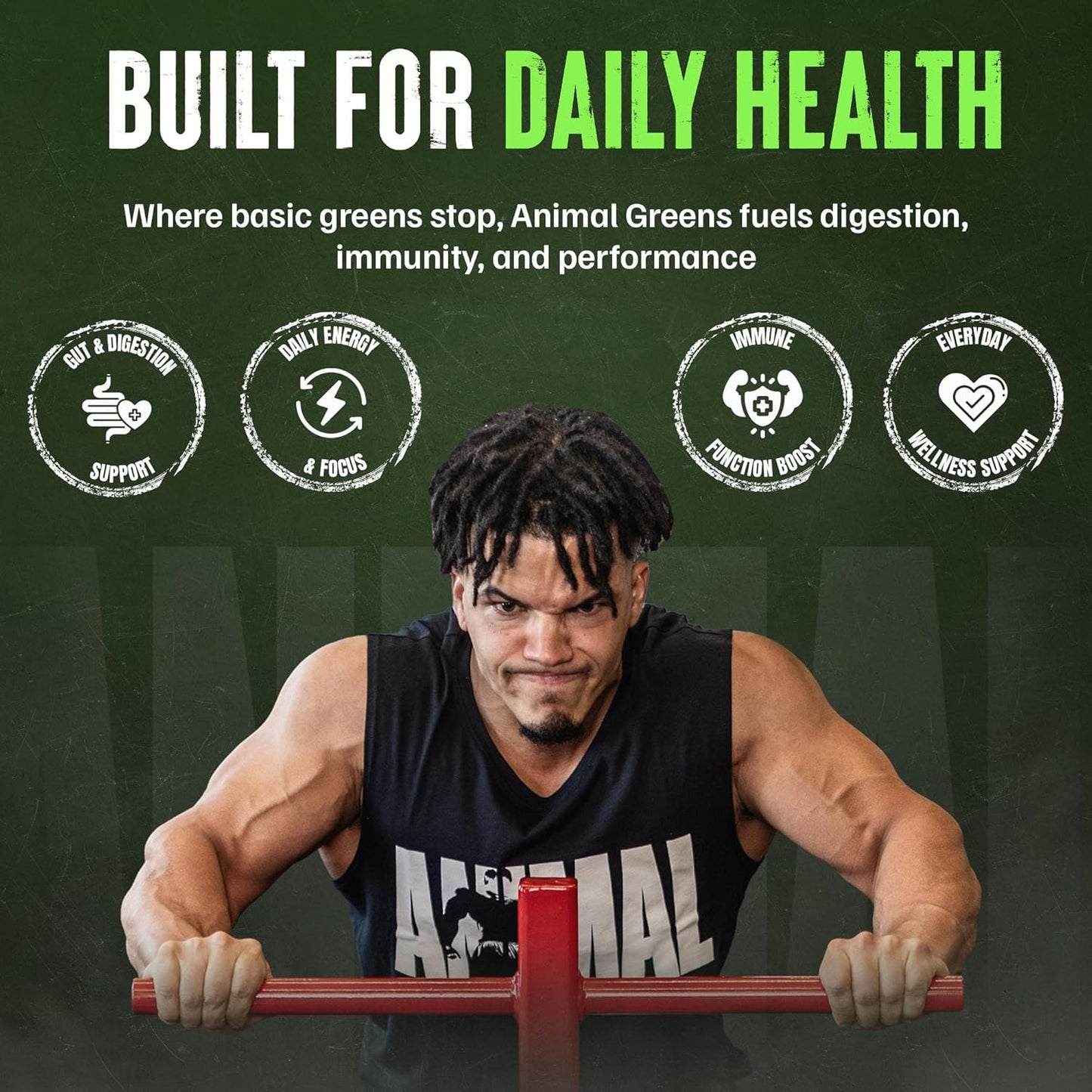 Animal Daily Greens - Paquetes de píldoras \u2013 col rizada, hierb...