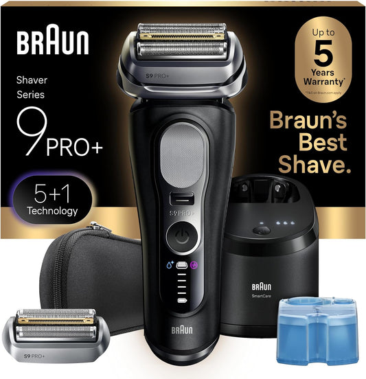 Braun Series 9 PRO+ - Afeitadora eléctrica para hombres, maquinilla...