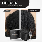 Vaporizador de cabello para cabello natural para uso doméstico con...