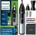 Recortador Philips Norelco 5000, para nariz, orejas y cejas, Negro...