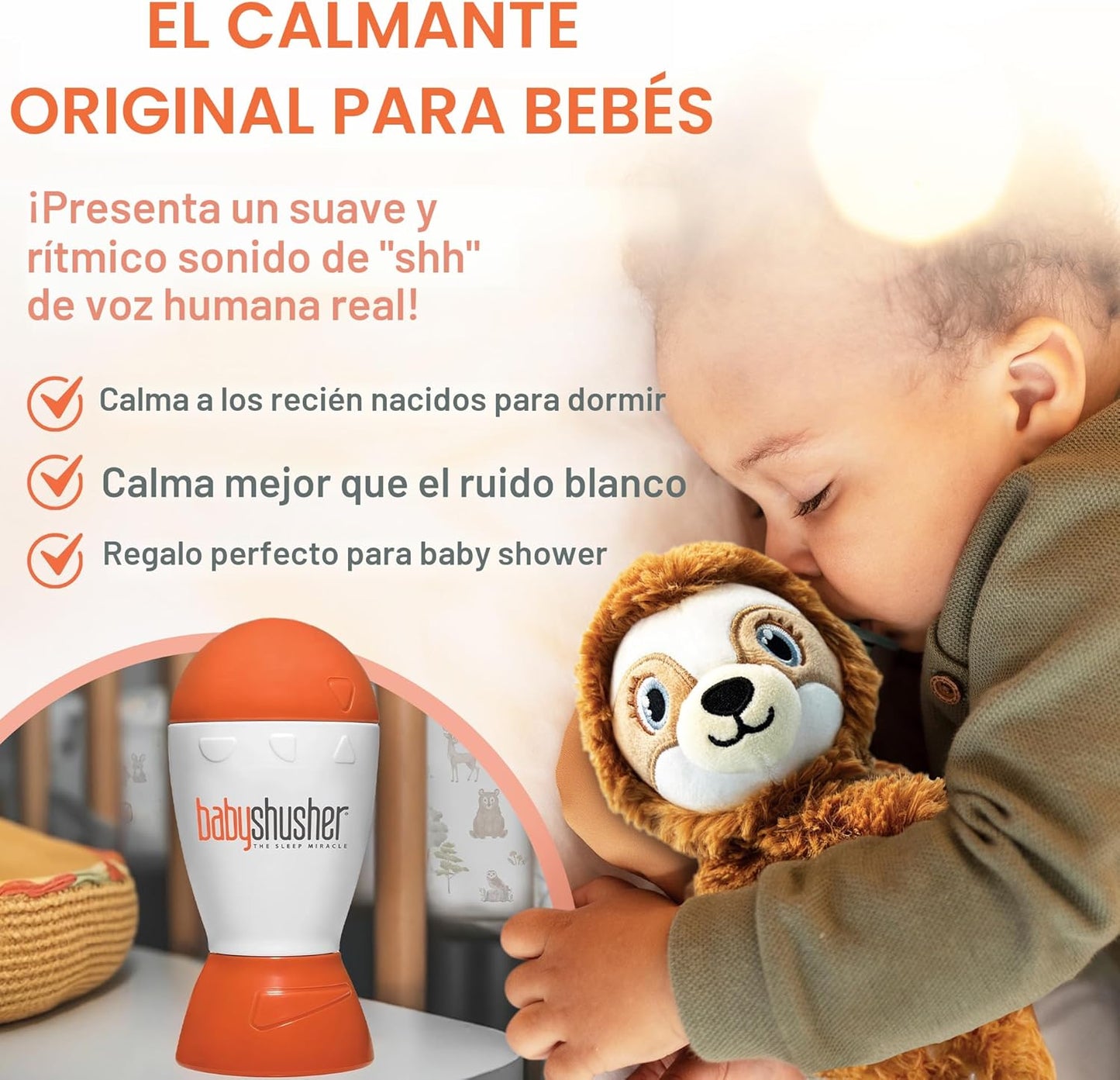 Baby Shusher Máquina de sonido portátil para dormir \u2013 Edición...