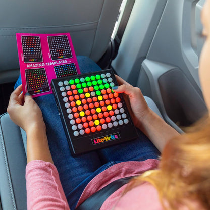 Lite-Brite Touch - Crea, Juega y Anima - Juguete Portátil de Aprend...