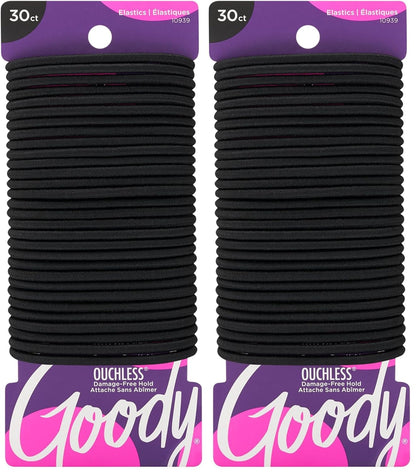 Goody Ouchless - Elásticos para el cabello, sin tirones, sin rotura...