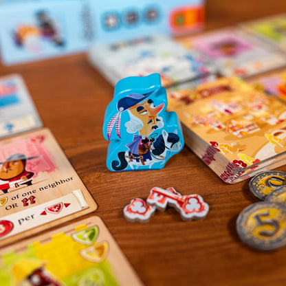 Pandasaurus Games Castle Combo Juego de Cartas - Maximiza los Combos en Este Juego de Estrategia de Colocación de Cartas, Diversión Familiar Competitiva Rápida para Niños y Adultos, Edades 10+, 2-5